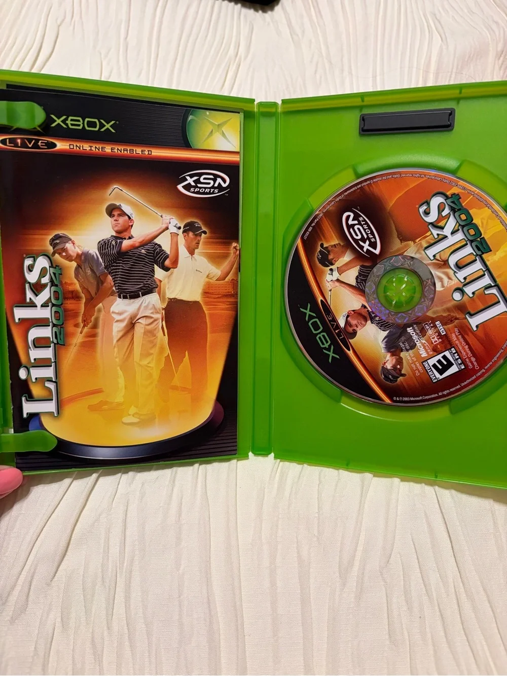 Links Golf 2004 Xbox Game Complete EA Sports